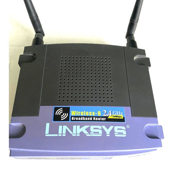 Linksys WRT54G 54 Mbps 4-Port 10/100 Wireless G WiFi Router - Picture 1 of 5